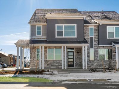 New construction Townhouse house 22390 E 8Th Place, Aurora, CO 80018 - photo 0