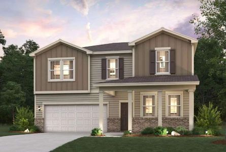 New construction Single-Family house 5615 Rosehall Pl, South Fulton, GA 30349 plan Travis - image