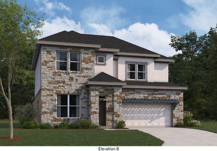 New construction Single-Family house 3944 Fulton Dr, Leander, TX 78641 plan Congress II - image