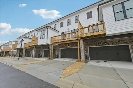 New construction Townhouse house 5426 Howington Court, 185, Buford, GA 30518 plan The Glendale - image