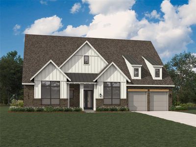 New construction Single-Family house 4625 Sandbrock Pkwy, Aubrey, TX 76227 Treviso Plan- photo 0 0