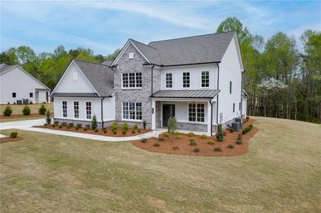 New construction Single-Family house 5430 Settingdown Rd, Cumming, GA 30041 plan Brentwood  - image