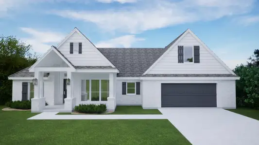 New construction Single-Family house 129 Red Fox Trl, Godley, TX 76044 plan The Orchid - image