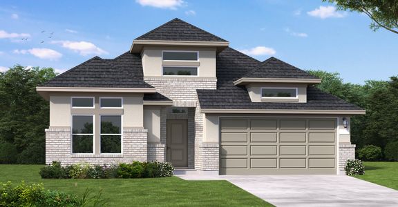 New construction Single-Family house 1471 Florecer Ln, Magnolia, TX 77354 plan Morgan - image