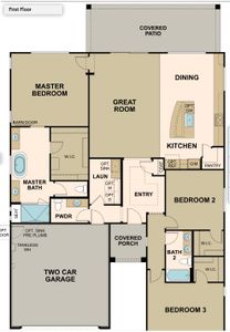 New construction Single-Family house 17119 Las Palmaritas Dr, Waddell, AZ 85355 plan Amber - image 3