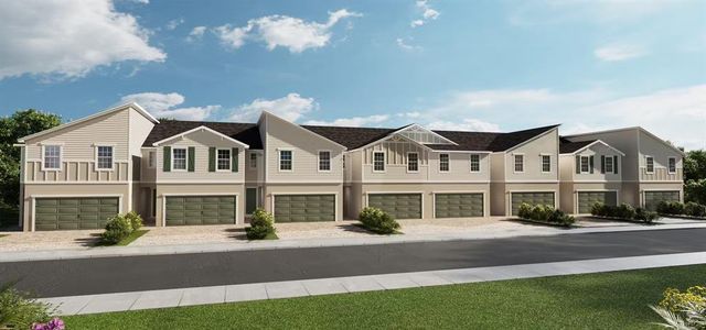 New construction Townhouse house 18 Sunset Haven Lp, St. Cloud, FL 34771 plan Aspen - image