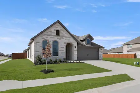 New construction Single-Family house 1101 Foxtail Dr, Justin, TX 76247 plan Cambridge - image