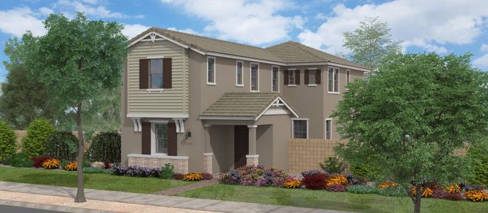 New construction Single-Family house 13487 N 156Th Ln, Surprise, AZ 85379 plan Fremont Peak - image