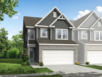 New construction Single-Family house 4768 Black Onyx Path, Kennesaw, GA 30144 plan The Cary A - image