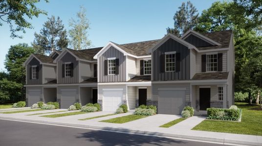 New construction Townhouse house 711 McKissick Dr, Reidville, SC 29375 plan Chestnut - image