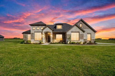 New construction Single-Family house 128 Lila Lake Dr, Waxahachie, TX 75165 plan Glenbrook VI - image