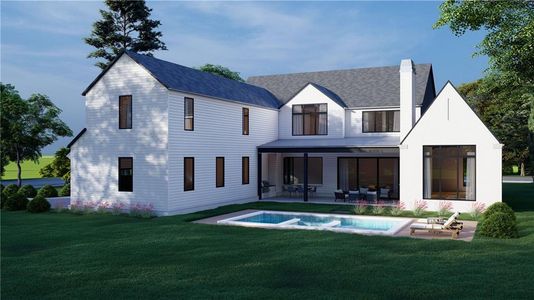 New construction Single-Family house 440 Allyson Cir, Alpharetta, GA 30009 null- photo 8 8