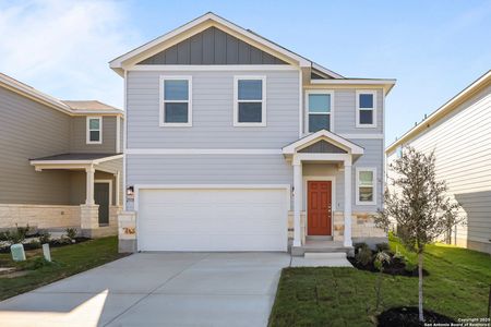 New construction Single-Family house 2518 Rambo Dr, San Antonio, TX 78224 plan Hawthorne - 1802 - image