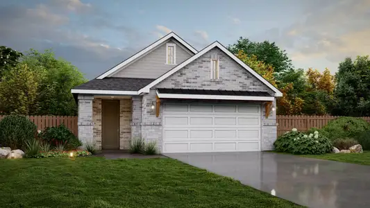 New construction Single-Family house 14518 Prairie Clover, San Antonio, TX 78253 plan Live Oak - image