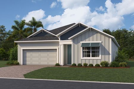 New construction Single-Family house 2962 Sweetgrass Ln, Zellwood, FL 32798 plan Huntington II - image