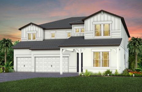 New construction Single-Family house 1696 Valier Pt, Zephyrhills, FL 33541 plan Roseland - image