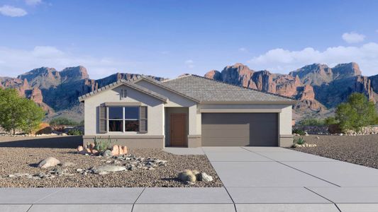 New construction Single-Family house 8410 W Gehrig Wy, Florence, AZ 85132 plan Catania - image