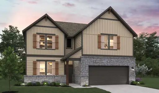New construction Single-Family house 166 Clover Bnd, Liberty Hill, TX 78642 plan Granbury - image