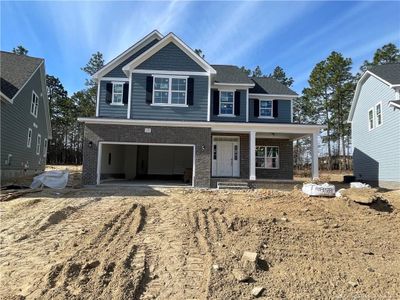 New construction Single-Family house 120 Pungo Ln, Aberdeen, NC 28315 plan Brunswick - image