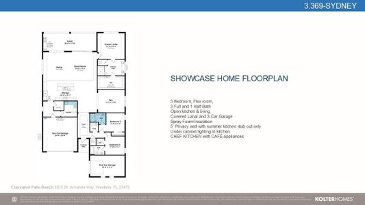 New construction Single-Family house 5231 Saint Vincent Ln, The Acreage, FL 33470 Sydney- photo 5 5