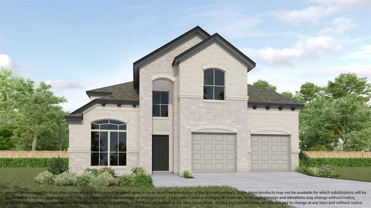 New construction Single-Family house 608 Juniper Heights Ln, Waller, TX 77484 plan 580 - image