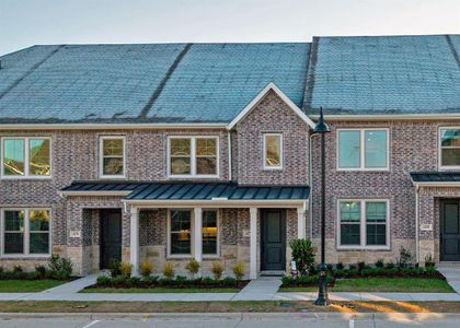 New construction Townhouse house 4272 James St, North Richland Hills, TX 76180 plan Hampton - image