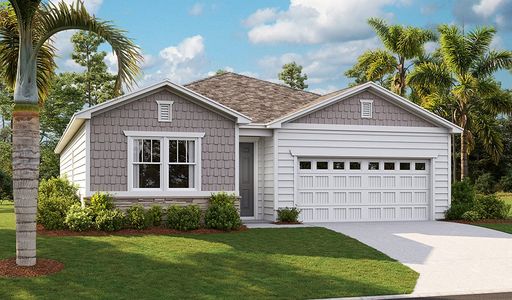 New construction Single-Family house 65 Elm Creek Drive, Saint Augustine, FL 32092 Agate- photo 0