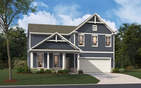 New construction Single-Family house 2820 Macedonia Rd, Powder Springs, GA 30127 plan The Mathis - image