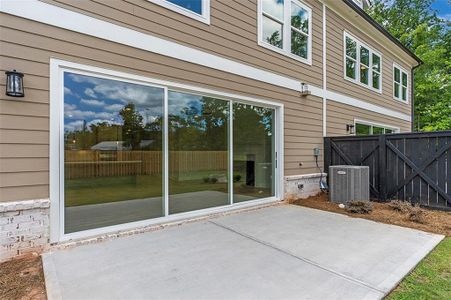 New construction Townhouse house 202 Grady Burrell Dr, Holly Springs, GA 30115 null- photo 34 34