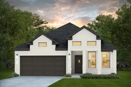 New construction Single-Family house 18111 Zemira Ln, Tomball, TX 77377 plan Haskell - image