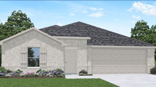 New construction Single-Family house 702 Daniels Lake Ln, Dayton, TX 77535 plan Plan E40L (Horton-e) - image