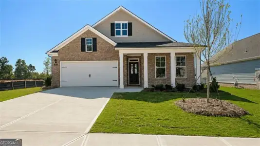 New construction Single-Family house 555 Parnassus Rd, Locust Grove, GA 30248 plan Dover - image