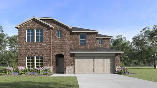 New construction Single-Family house 9521 Dugout Dr, Aubrey, TX 76227 plan Conroe - image