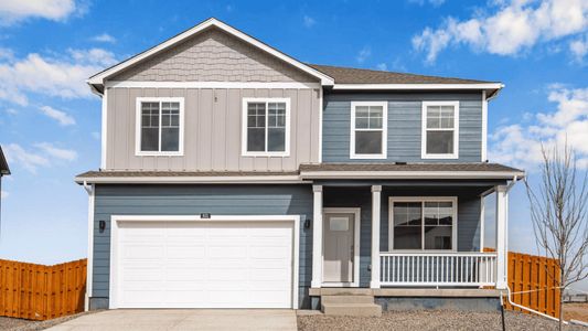New construction Single-Family house 2313 Crosswind St, Fort Lupton, CO 80621 plan Pendleton - image
