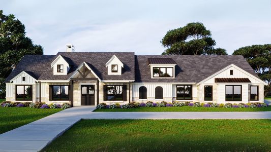 New construction Single-Family house 16620 Penick Rd, Waller, TX 77484 plan 3052 - image