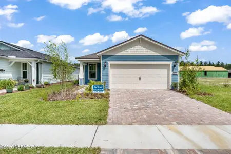 New construction Single-Family house 401 Tranquil Trail Cir, Wildlight, FL 32097 plan Contour - image