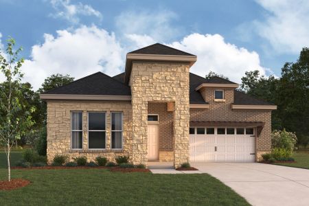 New construction Single-Family house 160 Callahan Lp, Buda, TX 78610 plan Continental II - image