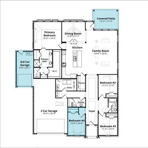 New construction Single-Family house 1410 Fieldstone Dr, Midlothian, TX 76065 plan Richmond - image 7