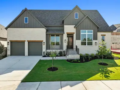 New construction Single-Family house 1424 Jolie Rose Bnd, Leander, TX 78641 plan Verona - image