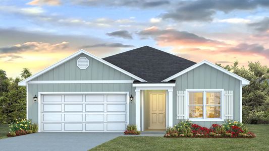 New construction Single-Family house 96 Dockside Rd, Freeport, FL 32439 plan The Aria - image