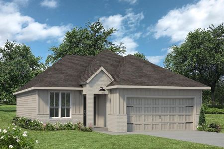 New construction Single-Family house 137 Lazy Lizzy Rd, Jarrell, TX 76537 The 1363- photo 0 0