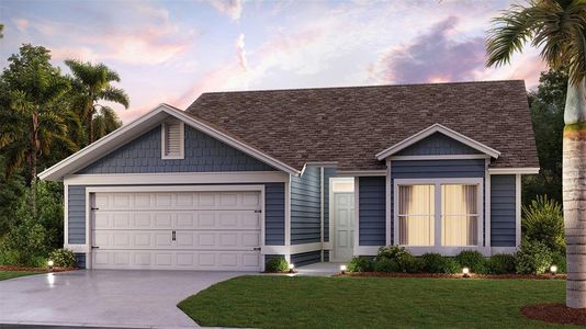 New construction Single-Family house 144 Greenwood Dr, Palm Coast, FL 32137 plan DALTON - image