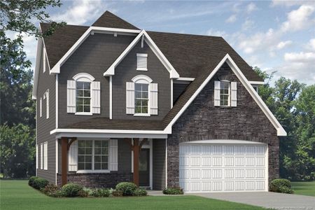 New construction Single-Family house 448 Copperleaf Dr, Fayetteville, NC 28311 - image
