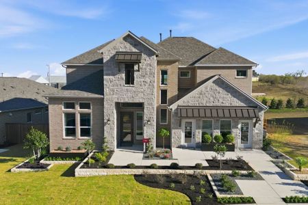 New construction Single-Family house 2801 Sh-71 E, Cedar Creek, TX 78612 plan Mesa - image