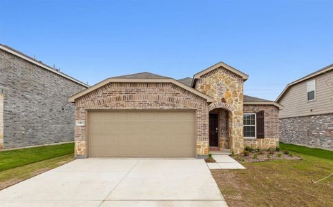 New construction Single-Family house 4452 Benham Drive, Fort Worth, TX 76036 Hewitt- photo 0