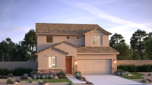 Craftsman Elevation - Cottonwood at Northern Farms in Waddell, Arizona | Landsea Homes