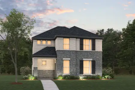 New construction Single-Family house 8104 Prairie Park Blvd, Denton, TX 76207 plan Hyacinth - image