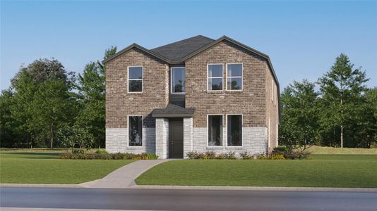 New construction Single-Family house 17917 Nashville Warbler Rd, Pflugerville, TX 78660 plan Mia - image
