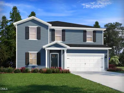 New construction Single-Family house 3505 Telluride Trl, Raleigh, NC 27616 plan Chatham - image