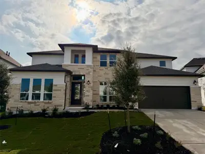 New construction Single-Family house 2429 Sondrio Bnd, Leander, TX 78641 plan Calypso - image